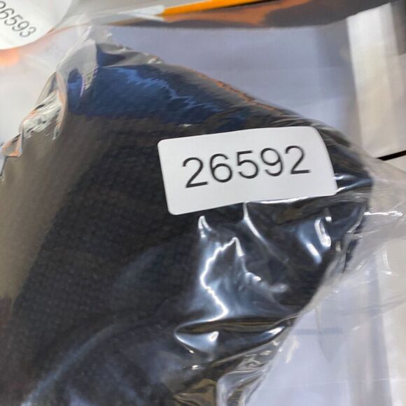 Calvin Klein Sweater Pullover Women M Medium Black Knit V-Neck Long Sleeve - Picture 9 of 9